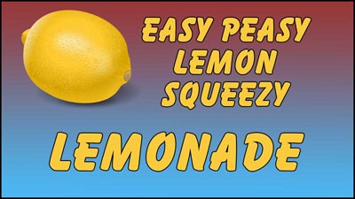 Easy Peasy Lemonade